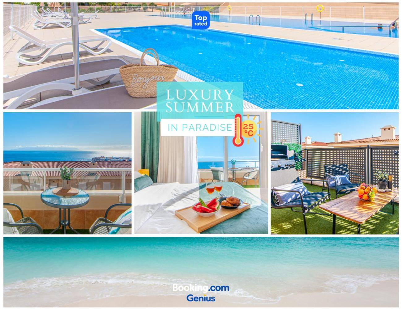 فيلا Luxury Townhouse With Panoramic Sea View بويرتو دي سانتياغو المظهر الخارجي الصورة